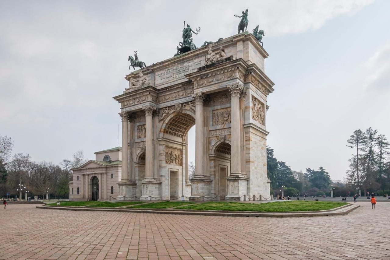 Luxury Apartment Near Arco Della Pace Guerrazzi 9 Milán Exteriér fotografie